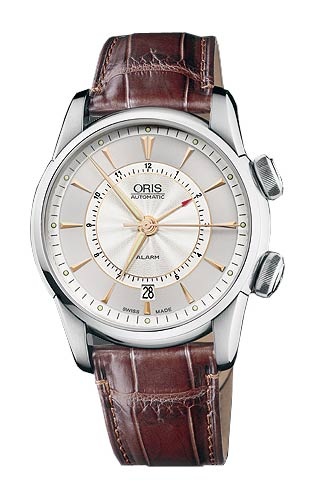 Pre-Owned Oris Artelier Alarm Watch